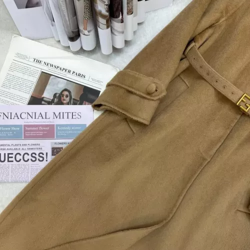 Cheap Fendi Coat Long Sleeved For Women #1376682 Replica Wholesale [$409.92 USD] [ITEM#1376682] on Replica Fendi Coats