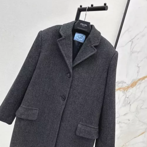 Cheap Prada Coat Long Sleeved For Women #1376683 Replica Wholesale [$245.00 USD] [ITEM#1376683] on Replica Prada Coats