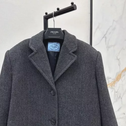 Cheap Prada Coat Long Sleeved For Women #1376683 Replica Wholesale [$245.00 USD] [ITEM#1376683] on Replica Prada Coats