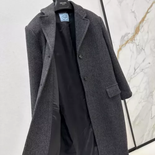Cheap Prada Coat Long Sleeved For Women #1376683 Replica Wholesale [$245.00 USD] [ITEM#1376683] on Replica Prada Coats
