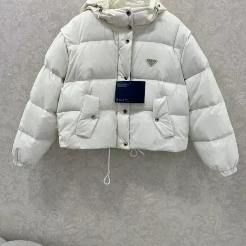 Prada Down Feather Coat Long Sleeved For Women #1376686