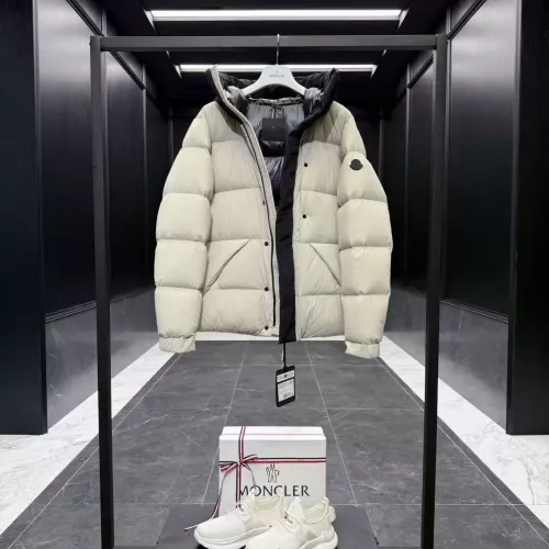 Cheap Moncler Down Feather Coat Long Sleeved For Men #1376693 Replica Wholesale [$158.00 USD] [ITEM#1376693] on Replica Moncler Down Feather Coat