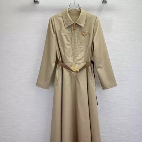 Prada Dresses Long Sleeved For Women #1376698
