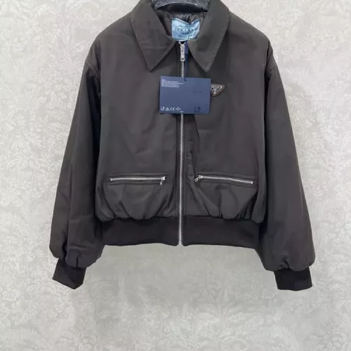 Prada Jackets Long Sleeved For Women #1376703