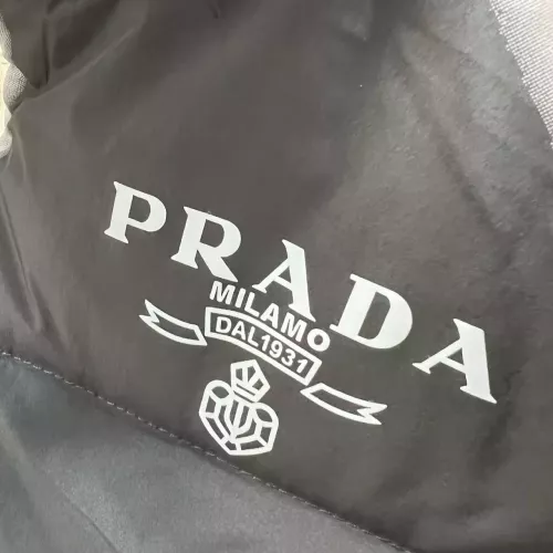 Cheap Prada Down Feather Coat Long Sleeved For Men #1376737 Replica Wholesale [$135.00 USD] [ITEM#1376737] on Replica Prada Down Feather Coat