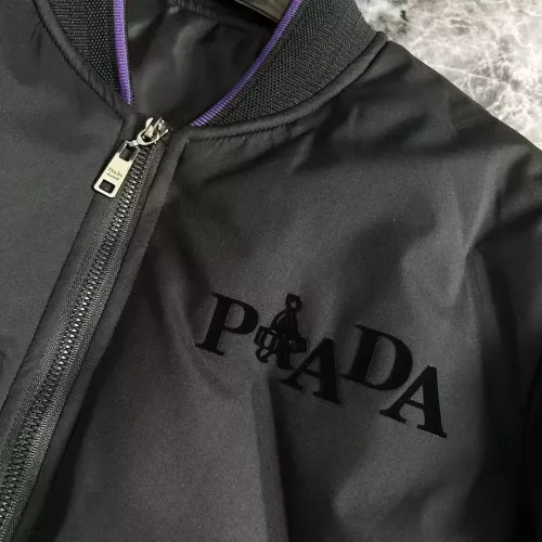 Cheap Prada Down Feather Coat Long Sleeved For Men #1376741 Replica Wholesale [$115.00 USD] [ITEM#1376741] on Replica Prada Down Feather Coat
