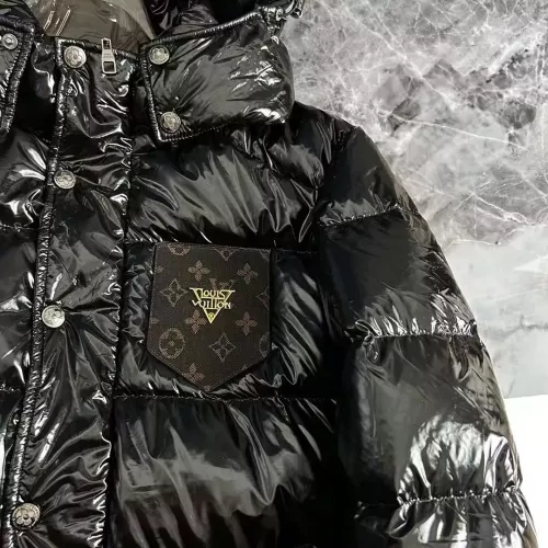 Cheap Louis Vuitton LV Down Feather Coat Long Sleeved For Men #1376746 Replica Wholesale [$145.00 USD] [ITEM#1376746] on Replica Louis Vuitton LV Down Feather Coat