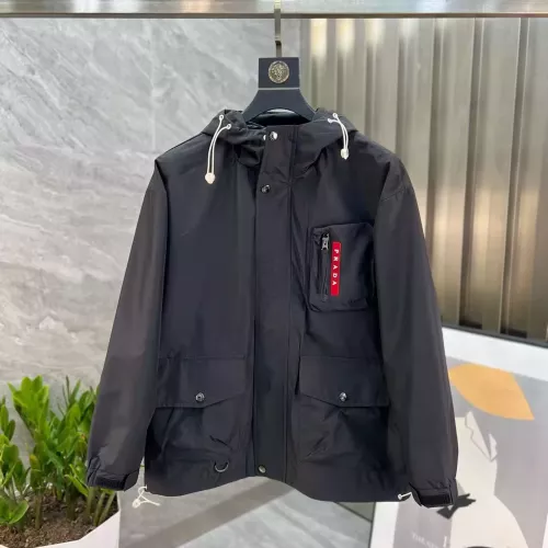 Prada Jackets Long Sleeved For Men #1376754