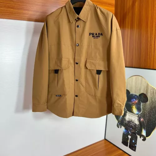 Prada Jackets Long Sleeved For Men #1376760