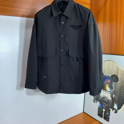 Prada Jackets Long Sleeved For Men #1376761