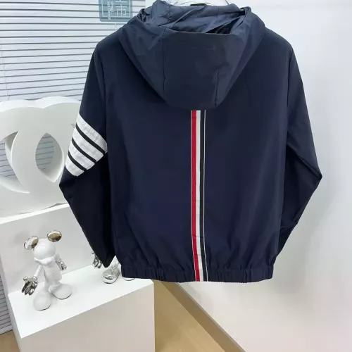 Cheap Thom Browne Jackets Long Sleeved For Men #1376769 Replica Wholesale [$80.00 USD] [ITEM#1376769] on Replica Thom Browne Jackets