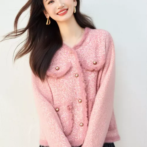 Cheap Chanel Jackets Long Sleeved For Women #1376852 Replica Wholesale [$60.00 USD] [ITEM#1376852] on Replica Chanel Jackets