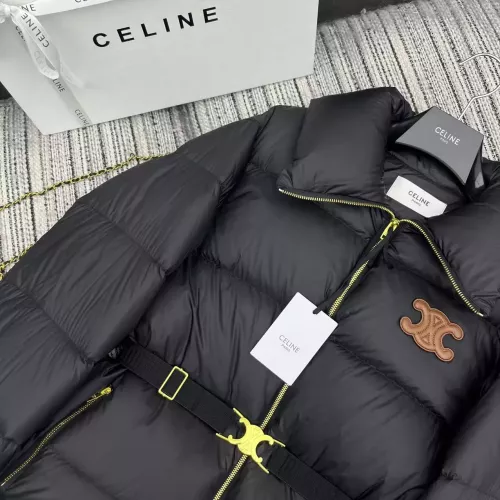Cheap Celine Down Feather Coat Long Sleeved For Women #1376858 Replica Wholesale [$128.00 USD] [ITEM#1376858] on Replica Celine Down Feather Coat