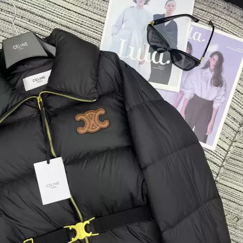 Cheap Celine Down Feather Coat Long Sleeved For Women #1376858 Replica Wholesale [$128.00 USD] [ITEM#1376858] on Replica Celine Down Feather Coat