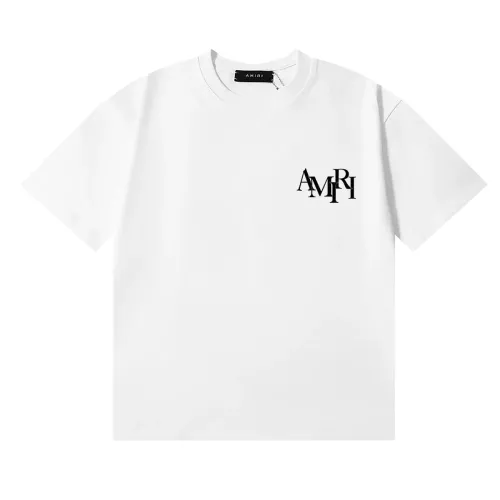 Cheap Amiri T-Shirts Short Sleeved For Unisex #1376943 Replica Wholesale [$32.00 USD] [ITEM#1376943] on Replica Amiri T-Shirts