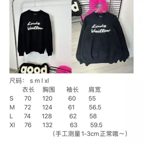 Cheap Louis Vuitton LV Sweaters Long Sleeved For Unisex #1376968 Replica Wholesale [$56.00 USD] [ITEM#1376968] on Replica Louis Vuitton LV Sweaters