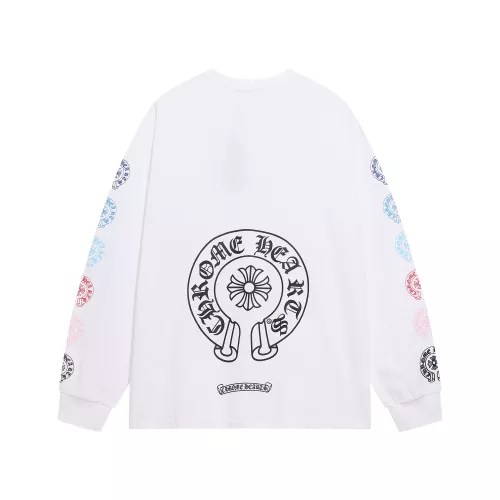 Cheap Chrome Hearts T-Shirts Long Sleeved For Unisex #1376980 Replica Wholesale [$45.00 USD] [ITEM#1376980] on Replica Chrome Hearts T-Shirts