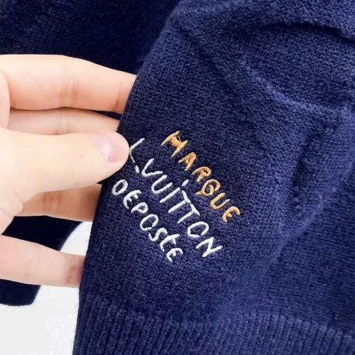 Cheap Louis Vuitton LV Sweaters Long Sleeved For Unisex #1376982 Replica Wholesale [$85.00 USD] [ITEM#1376982] on Replica Louis Vuitton LV Sweaters