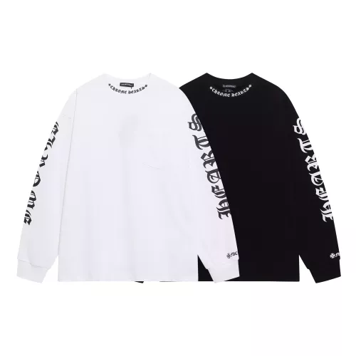 Cheap Chrome Hearts T-Shirts Long Sleeved For Unisex #1376990 Replica Wholesale [$42.00 USD] [ITEM#1376990] on Replica Chrome Hearts T-Shirts