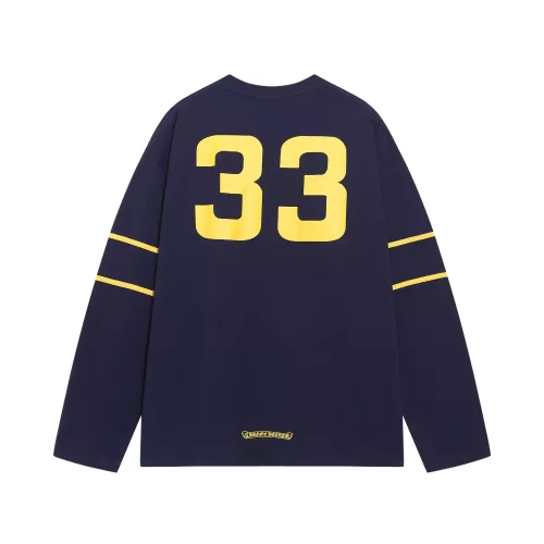 Cheap Chrome Hearts T-Shirts Long Sleeved For Unisex #1376992 Replica Wholesale [$45.00 USD] [ITEM#1376992] on Replica Chrome Hearts T-Shirts