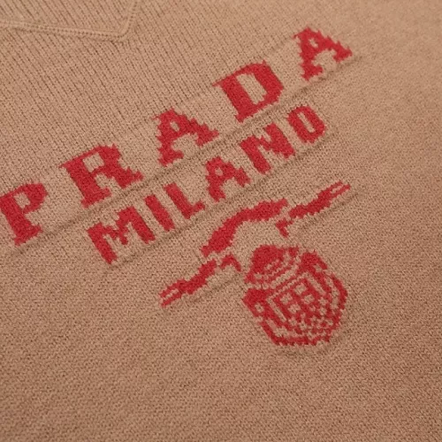 Cheap Prada Sweaters Long Sleeved For Unisex #1377050 Replica Wholesale [$68.00 USD] [ITEM#1377050] on Replica Prada Sweaters