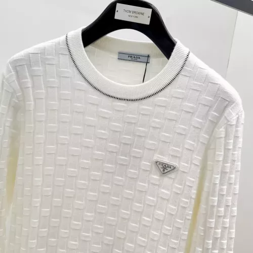 Cheap Prada Sweaters Long Sleeved For Unisex #1377112 Replica Wholesale [$85.00 USD] [ITEM#1377112] on Replica Prada Sweaters