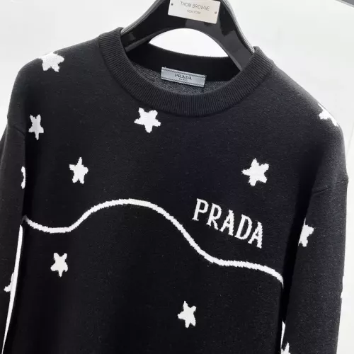 Cheap Prada Sweaters Long Sleeved For Unisex #1377113 Replica Wholesale [$85.00 USD] [ITEM#1377113] on Replica Prada Sweaters