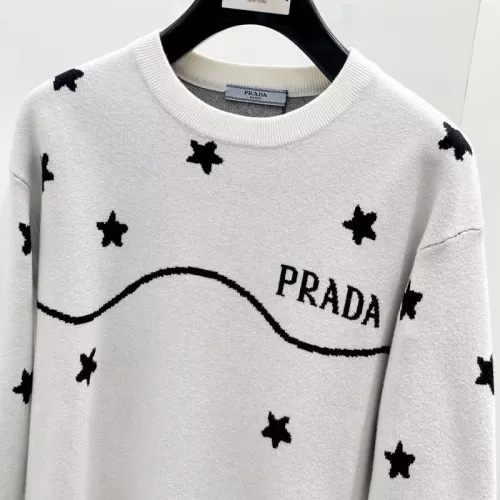 Cheap Prada Sweaters Long Sleeved For Unisex #1377116 Replica Wholesale [$85.00 USD] [ITEM#1377116] on Replica Prada Sweaters