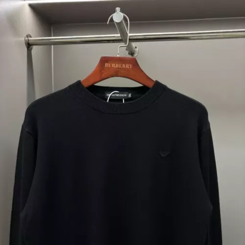 Cheap Armani Sweaters Long Sleeved For Men #1377165 Replica Wholesale [$60.00 USD] [ITEM#1377165] on Replica Armani Sweaters