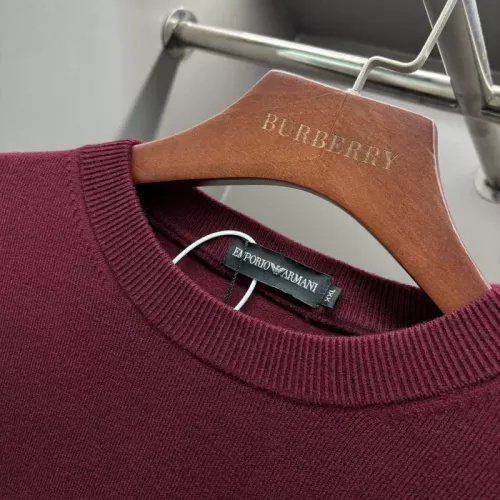 Cheap Armani Sweaters Long Sleeved For Men #1377166 Replica Wholesale [$60.00 USD] [ITEM#1377166] on Replica Armani Sweaters