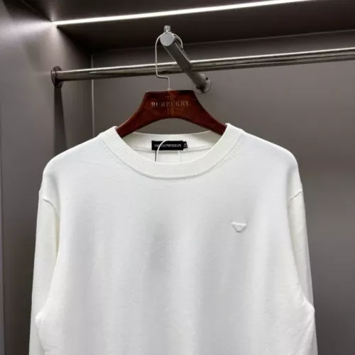 Cheap Armani Sweaters Long Sleeved For Men #1377168 Replica Wholesale [$60.00 USD] [ITEM#1377168] on Replica Armani Sweaters