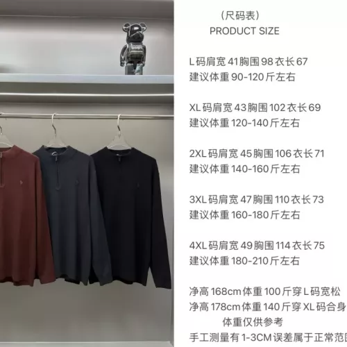 Cheap Ralph Lauren Polo Sweaters Long Sleeved For Men #1377223 Replica Wholesale [$60.00 USD] [ITEM#1377223] on Replica Ralph Lauren Polo Sweaters