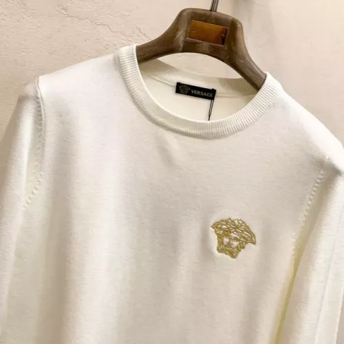 Cheap Versace Sweaters Long Sleeved For Men #1377288 Replica Wholesale [$80.00 USD] [ITEM#1377288] on Replica Versace Sweaters