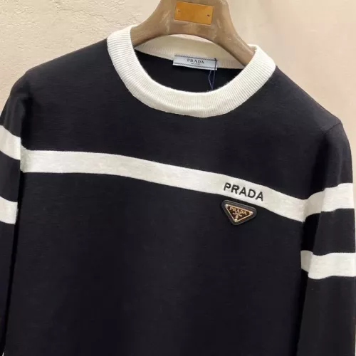 Cheap Prada Sweaters Long Sleeved For Men #1377322 Replica Wholesale [$92.00 USD] [ITEM#1377322] on Replica Prada Sweaters