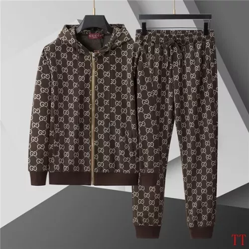 Gucci Tracksuits Long Sleeved For Men #1377373