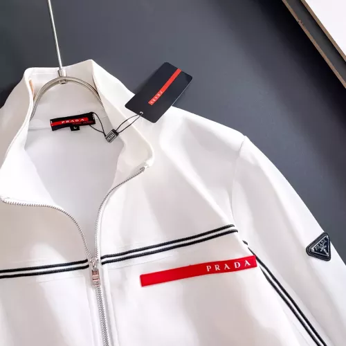 Cheap Prada Tracksuits Long Sleeved For Men #1377379 Replica Wholesale [$96.00 USD] [ITEM#1377379] on Replica Prada Tracksuits