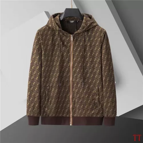 Cheap Fendi Tracksuits Long Sleeved For Men #1377386 Replica Wholesale [$92.00 USD] [ITEM#1377386] on Replica Fendi Tracksuits