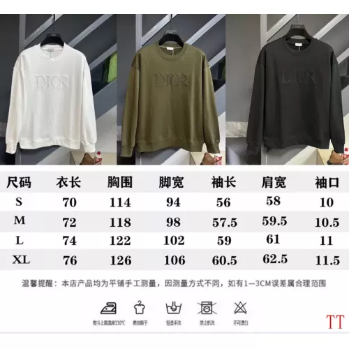 Cheap Christian Dior Hoodies Long Sleeved For Unisex #1377413 Replica Wholesale [$60.00 USD] [ITEM#1377413] on Replica Christian Dior Hoodies