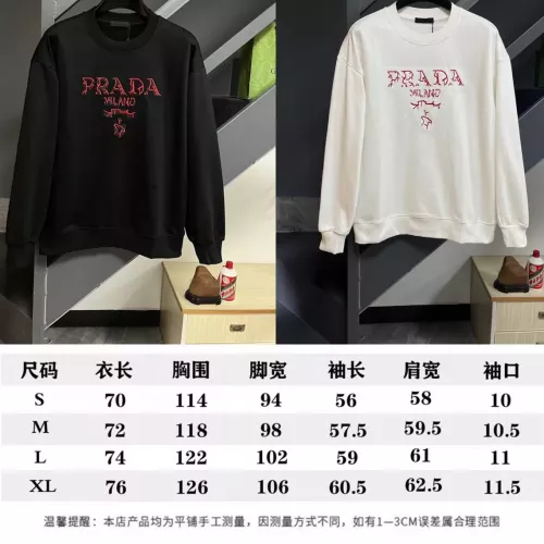 Cheap Prada Hoodies Long Sleeved For Unisex #1377435 Replica Wholesale [$60.00 USD] [ITEM#1377435] on Replica Prada Hoodies
