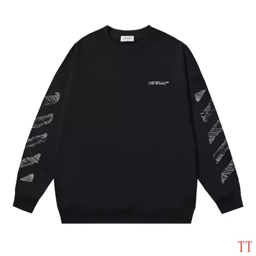 Cheap Off-White Hoodies Long Sleeved For Unisex #1377459 Replica Wholesale [$45.00 USD] [ITEM#1377459] on Replica Off-White Hoodies
