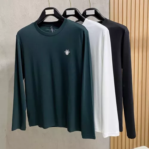 Cheap Christian Dior T-Shirts Long Sleeved For Men #1377498 Replica Wholesale [$76.00 USD] [ITEM#1377498] on Replica Christian Dior T-Shirts
