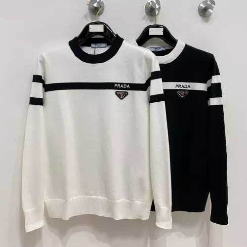 Cheap Prada Sweaters Long Sleeved For Men #1377534 Replica Wholesale [$85.00 USD] [ITEM#1377534] on Replica Prada Sweaters