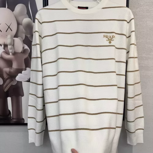 Cheap Prada Sweaters Long Sleeved For Men #1377585 Replica Wholesale [$96.00 USD] [ITEM#1377585] on Replica Prada Sweaters