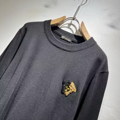 Cheap Versace Sweaters Long Sleeved For Men #1377588 Replica Wholesale [$92.00 USD] [ITEM#1377588] on Replica Versace Sweaters