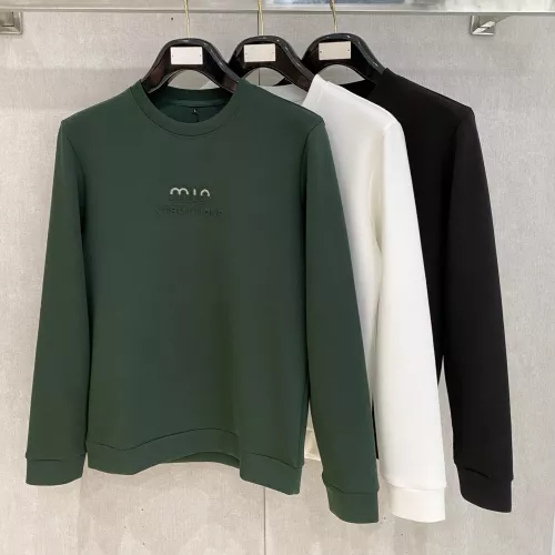 Cheap MIU MIU Hoodies Long Sleeved For Men #1377632 Replica Wholesale [$82.00 USD] [ITEM#1377632] on Replica MIU MIU Hoodies