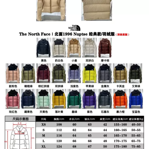 Cheap The North Face Down Feather Coat Long Sleeved For Unisex #1377657 Replica Wholesale [$105.00 USD] [ITEM#1377657] on Replica The North Face Down Feather Coat