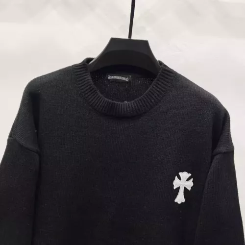 Cheap Chrome Hearts Sweaters Long Sleeved For Unisex #1377677 Replica Wholesale [$52.00 USD] [ITEM#1377677] on Replica Chrome Hearts Sweaters