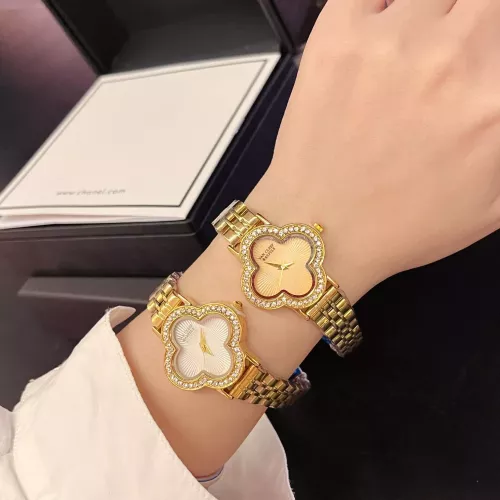 Cheap Van Cleef &amp; Arpels Watches For Women #1377694 Replica Wholesale [$36.00 USD] [ITEM#1377694] on Replica Van Cleef &amp; Arpels Watches