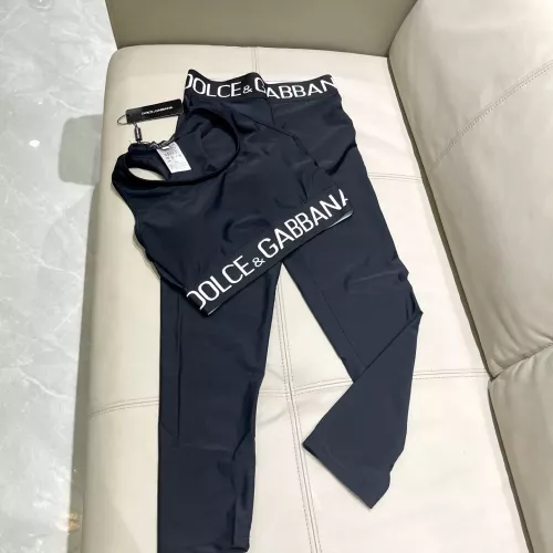Cheap Dolce &amp; Gabbana D&amp;G Yoga Tracksuits For Women #1377737 Replica Wholesale [$40.00 USD] [ITEM#1377737] on Replica Dolce &amp; Gabbana D&amp;G Tracksuits