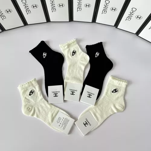 Cheap Chanel Socks #1377741 Replica Wholesale [$29.00 USD] [ITEM#1377741] on Replica Chanel Socks